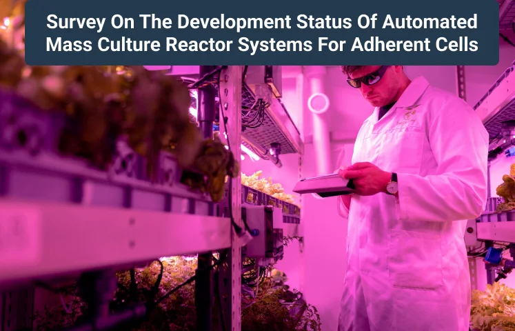 Survey On The Development Status Of Automated Mass Culture Reactor Systems For Adherent cells (MSC, iPS)